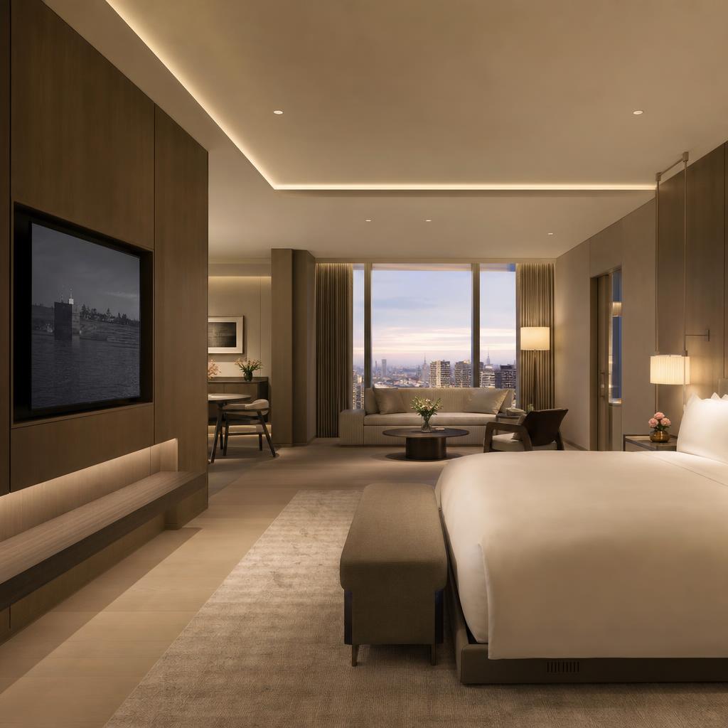 Hotels & Multi-Dwelling — BGM, AV, Automation & Room Booking